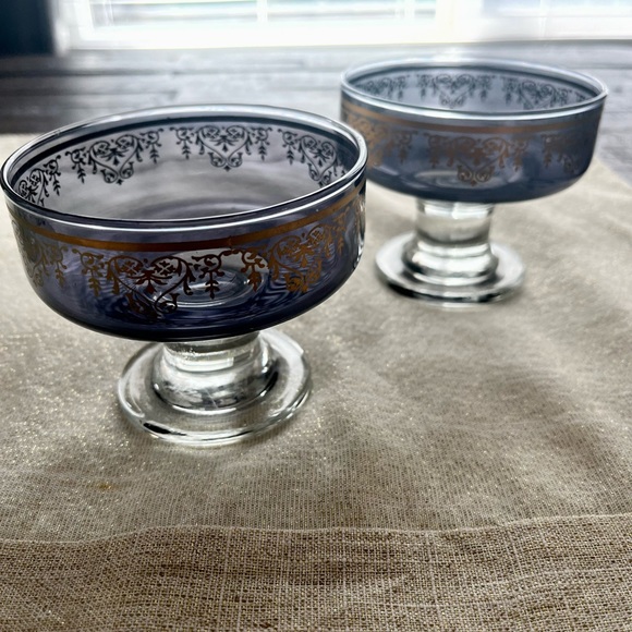 Set of 2 beautiful Moroccan drink glasses - Picture 2 of 7